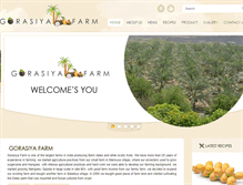 Tablet Screenshot of gorasiyafarm.com